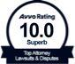 Avvo Rating 10.0